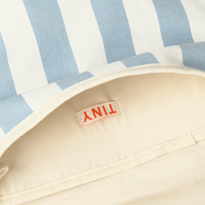 TINY COTTONS BLUE STRIPES BACKPACK