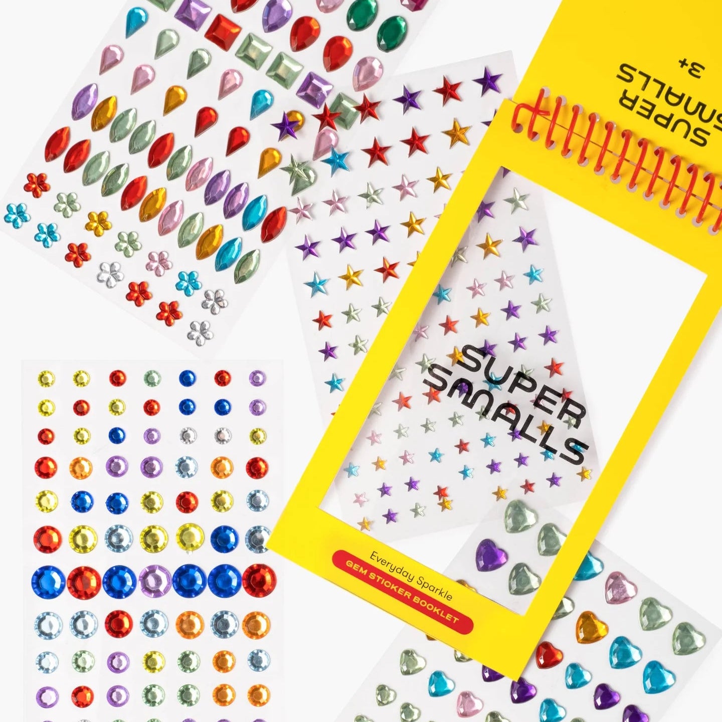 SUPER SMALLS EVERYDAY SPARKLE GEM STICKER BOOK