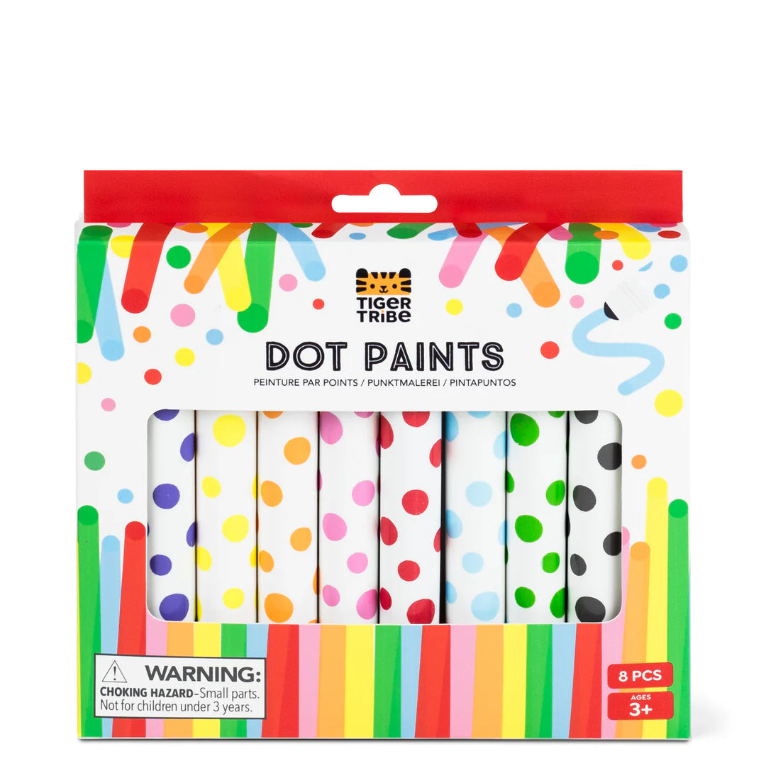 TIGER TRIBE DOT PAINTS