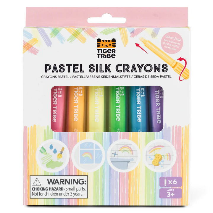 TIGER TRIBE PASTEL SILK CRAYONS