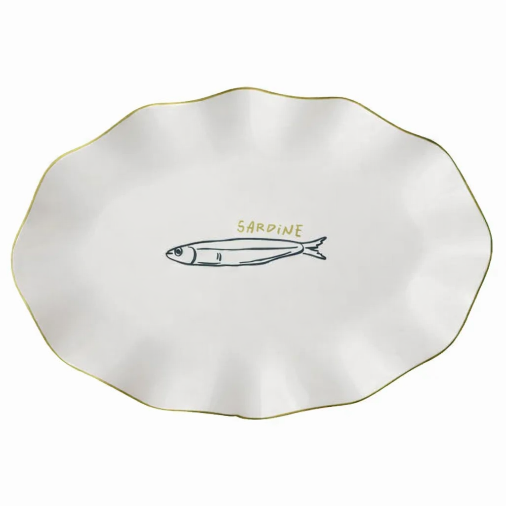 MANGIARE SARDINE CERAMIC PLATTER