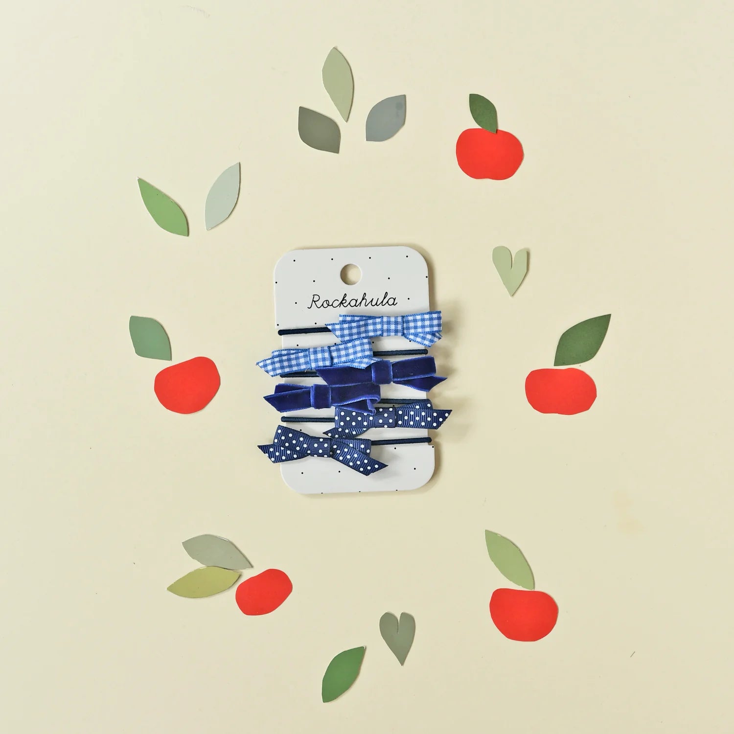 ROCKAHULA KIDS SCHOOL BOW PONY SET: BLUE