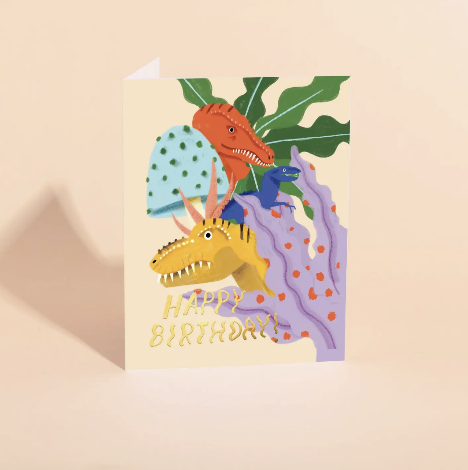 CAROLYN SUZUKI STUDIO JURASSIC CARD