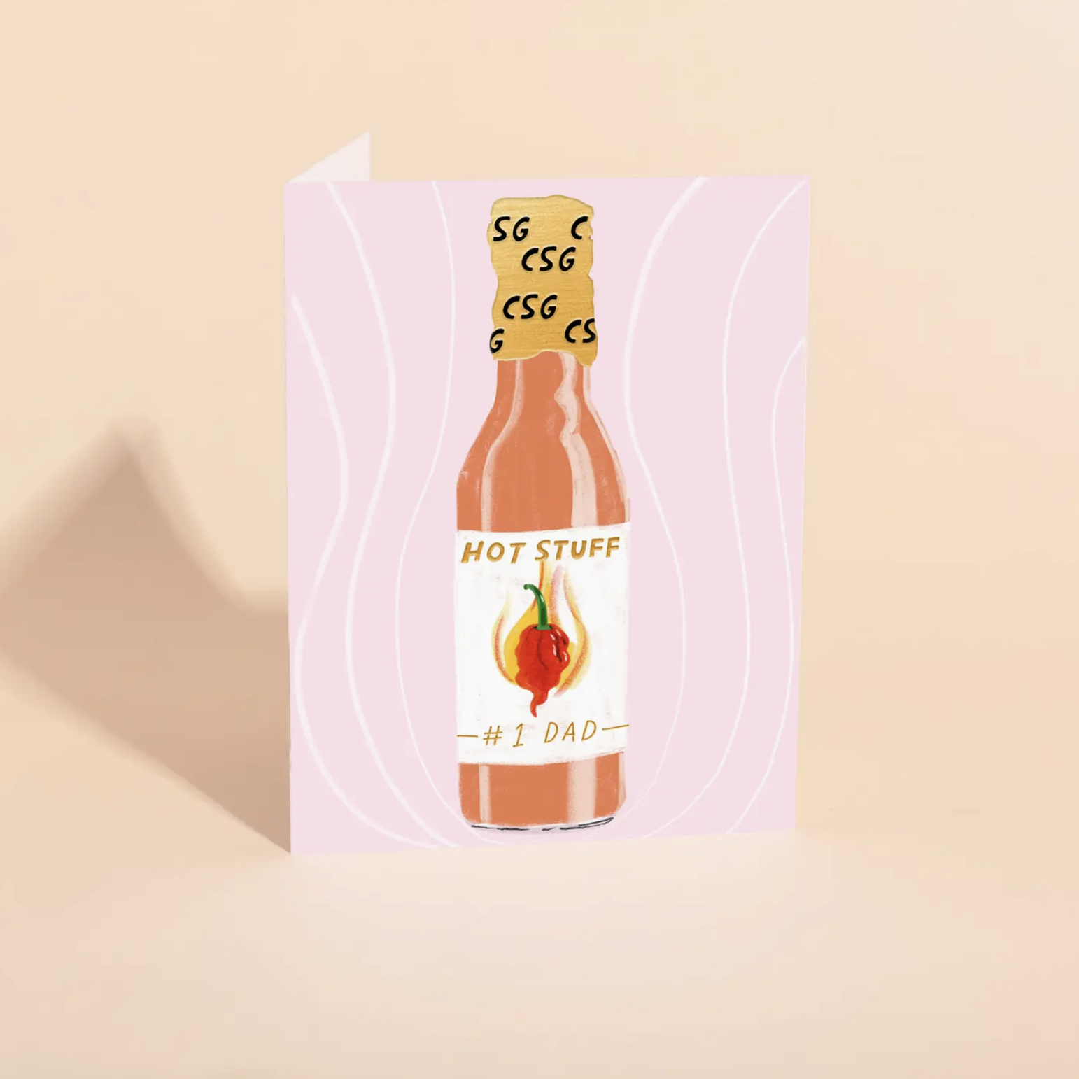 CAROLYN SUZUKI STUDIO HOT SAUCE CARD