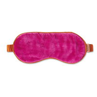 KIP & CO BON BON VELVET EYE MASK: KISS ME