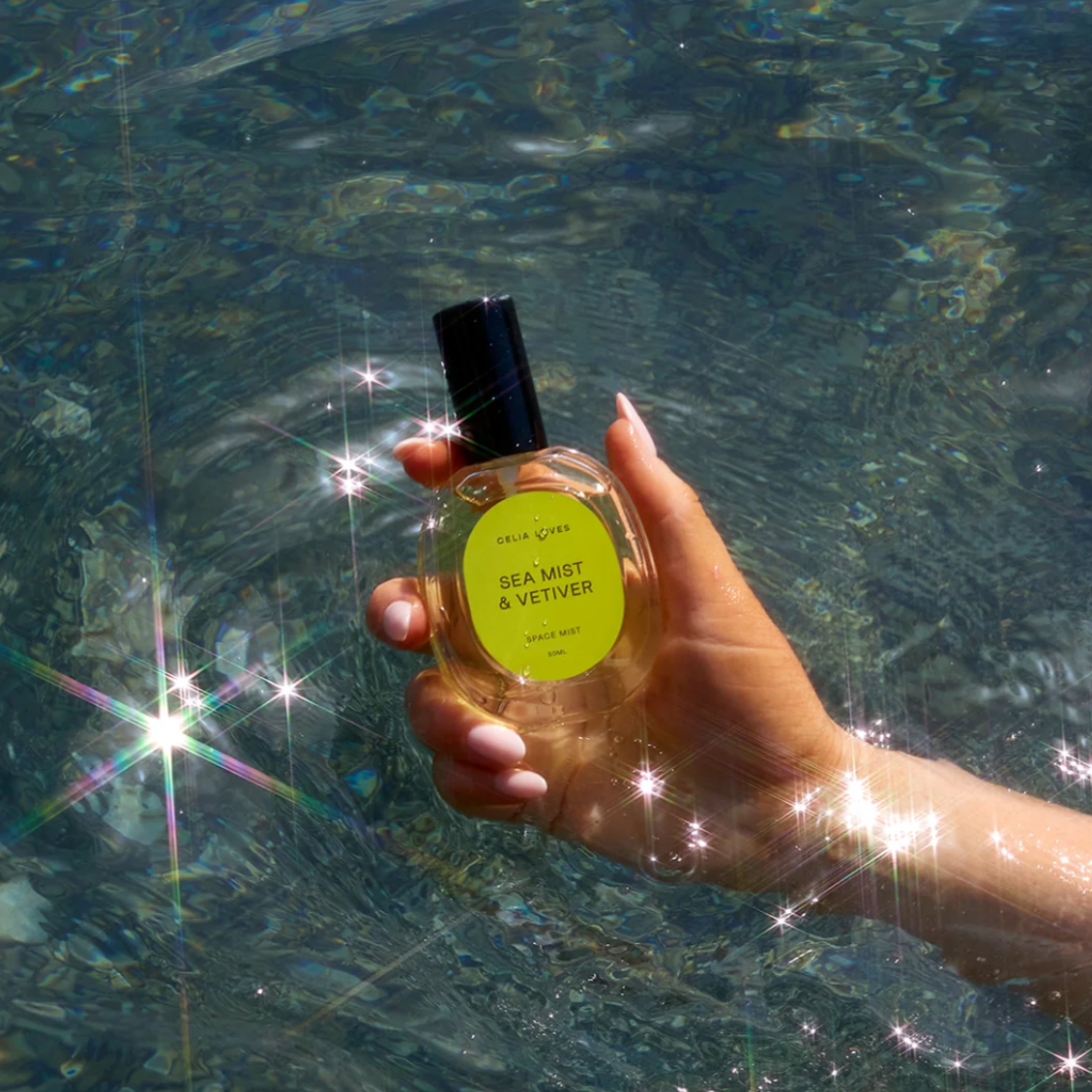 CELIA LOVES ROOM SPRAY: SEA MIST + VETIVER