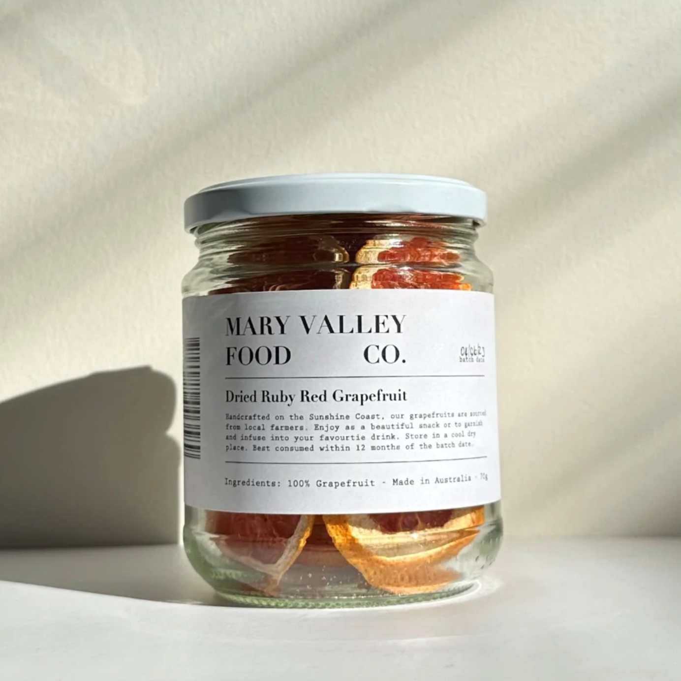 MARY VALLEY FOOD CO DRIED RUBY RED GRAPEFRUIT