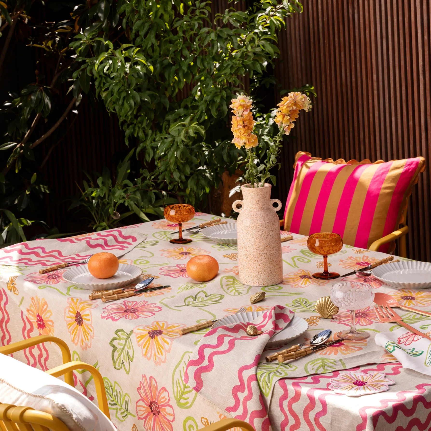 BONNIE AND NEIL TABLECLOTH: TENDRIL