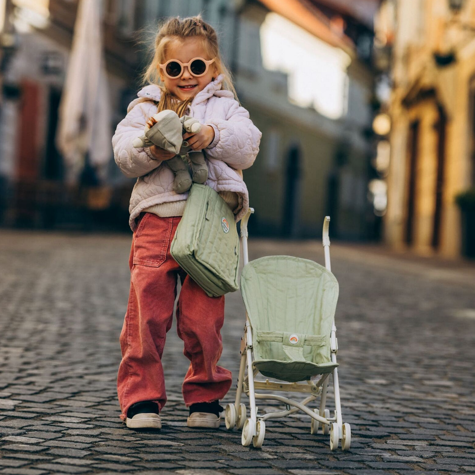 OLLI ELLA SOLLIE STROLLER: SAGE