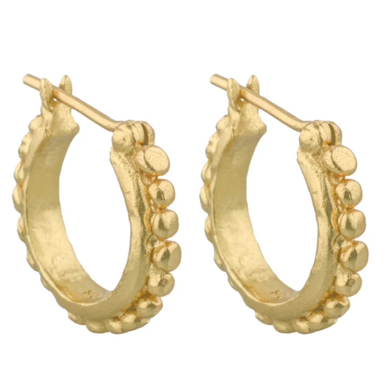 CLEOPATRA'S BLING ANGELICA HOOPS: GOLD