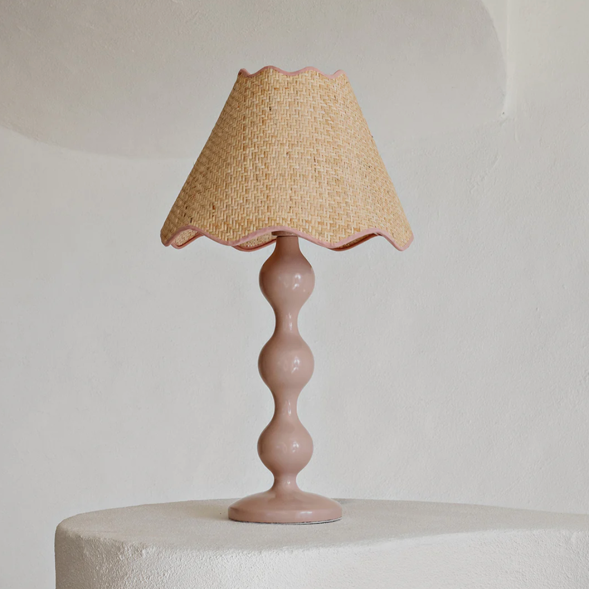 PAOLA & JOY EVIE TABLE LAMP: BLUSH