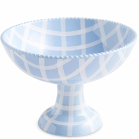 KIP & CO BLUE BIRD TARTAN FRUIT BOWL