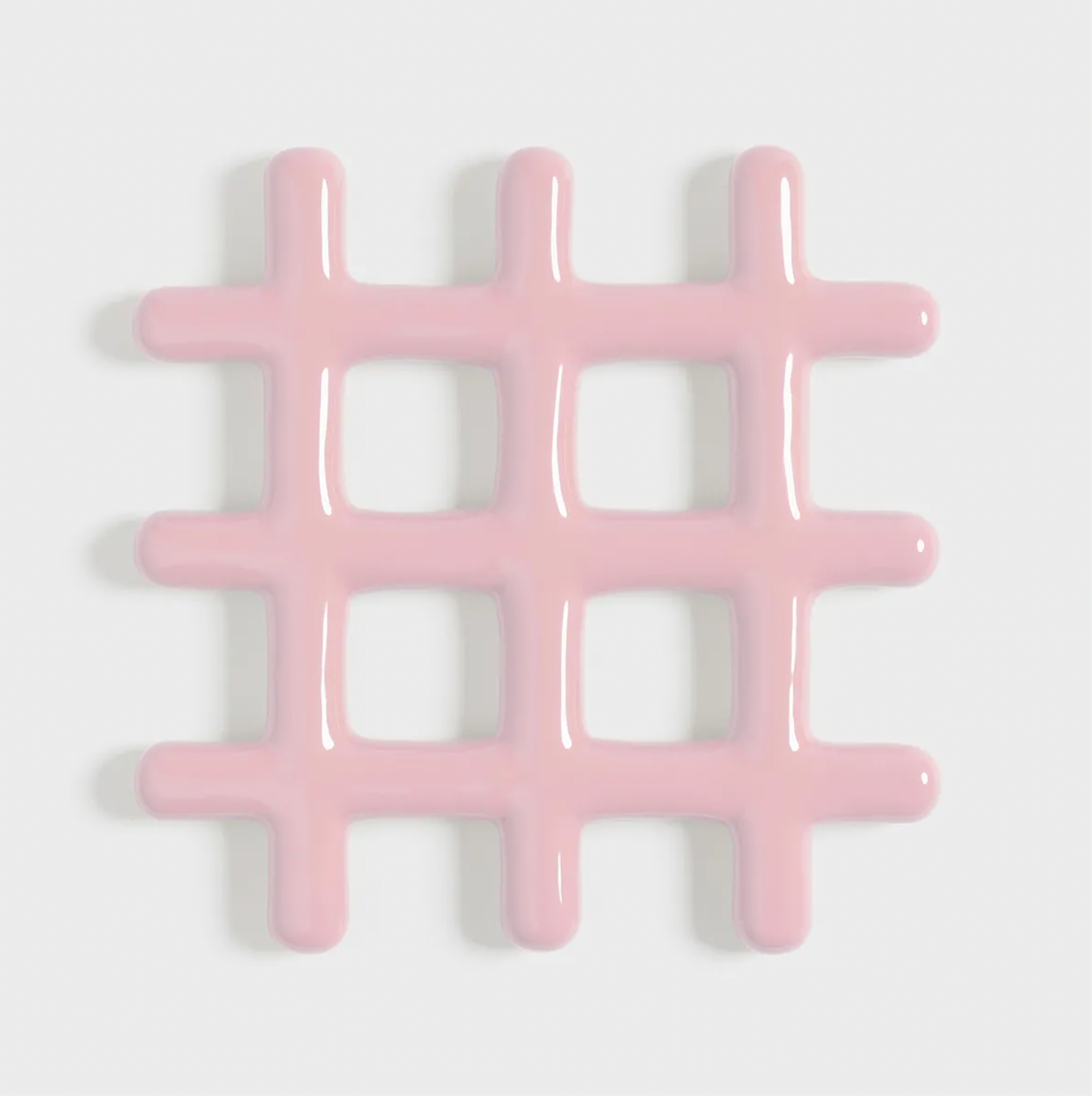 KLEVERING TRIVET GRID: PINK