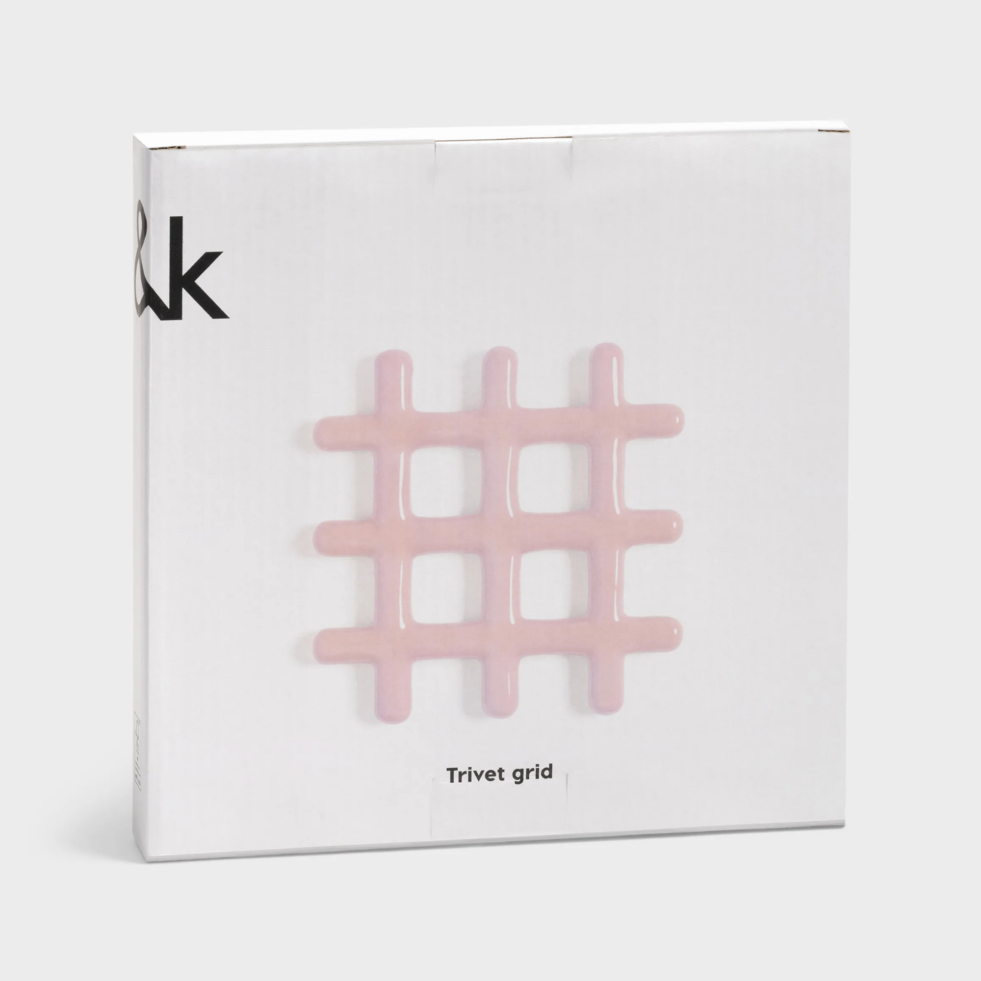 KLEVERING TRIVET GRID: PINK