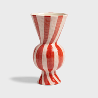 KLEVERING RHOMBIC VASE: RED