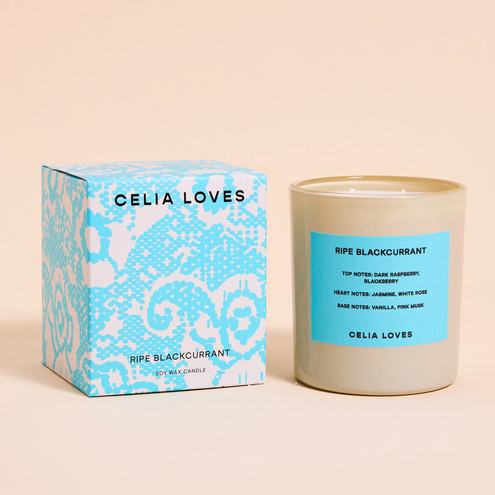 CELIA LOVES UTOPIA CANDLE: RIPE BLACKCURRANT