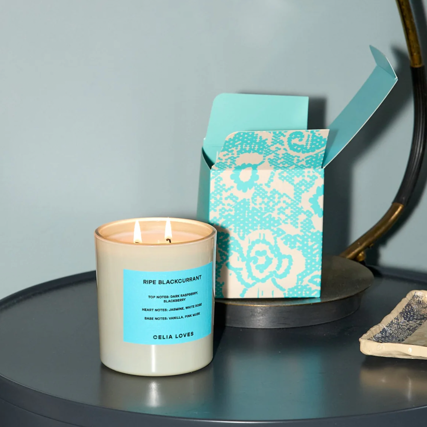 CELIA LOVES UTOPIA CANDLE: RIPE BLACKCURRANT