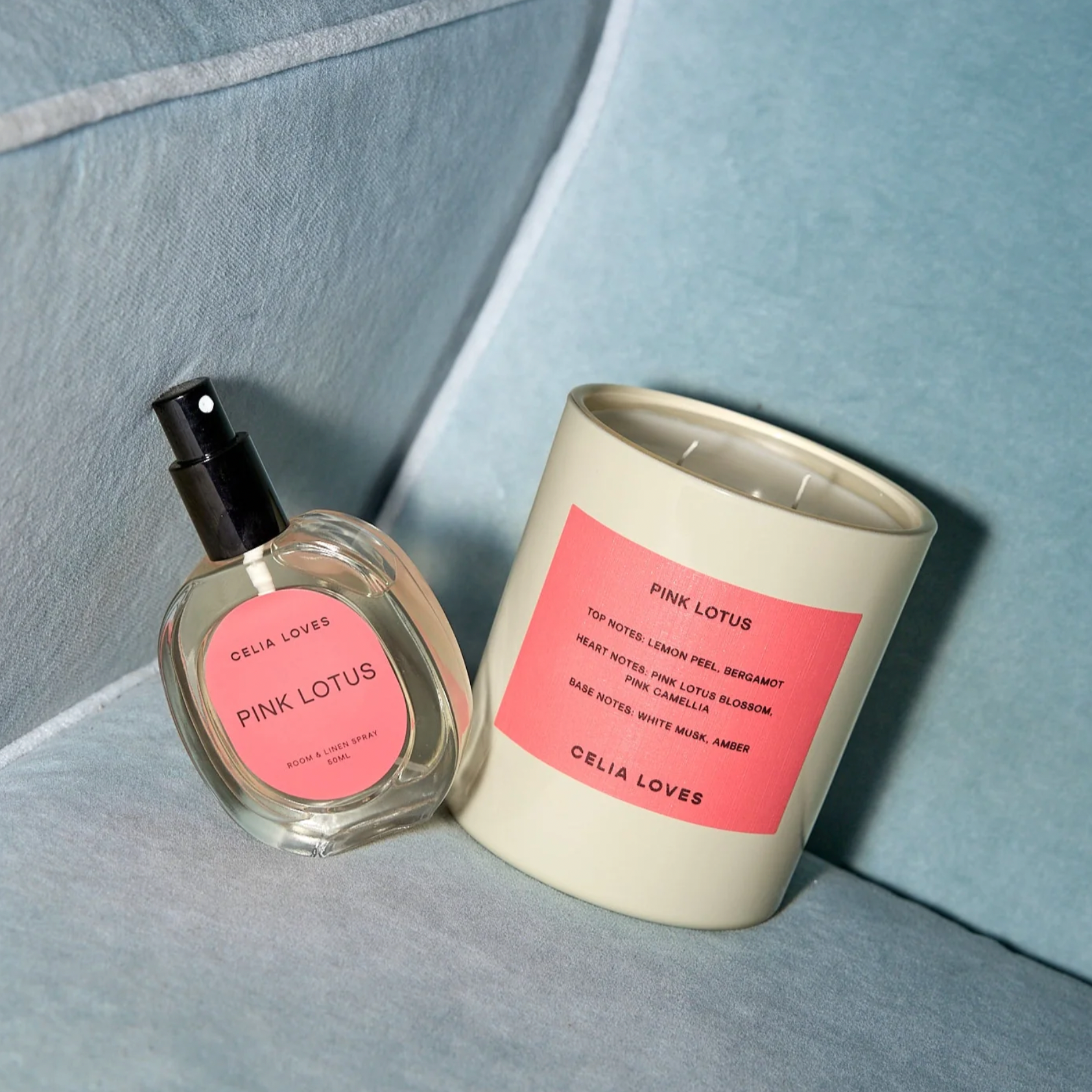 CELIA LOVES ROOM SPRAY: PINK LOTUS