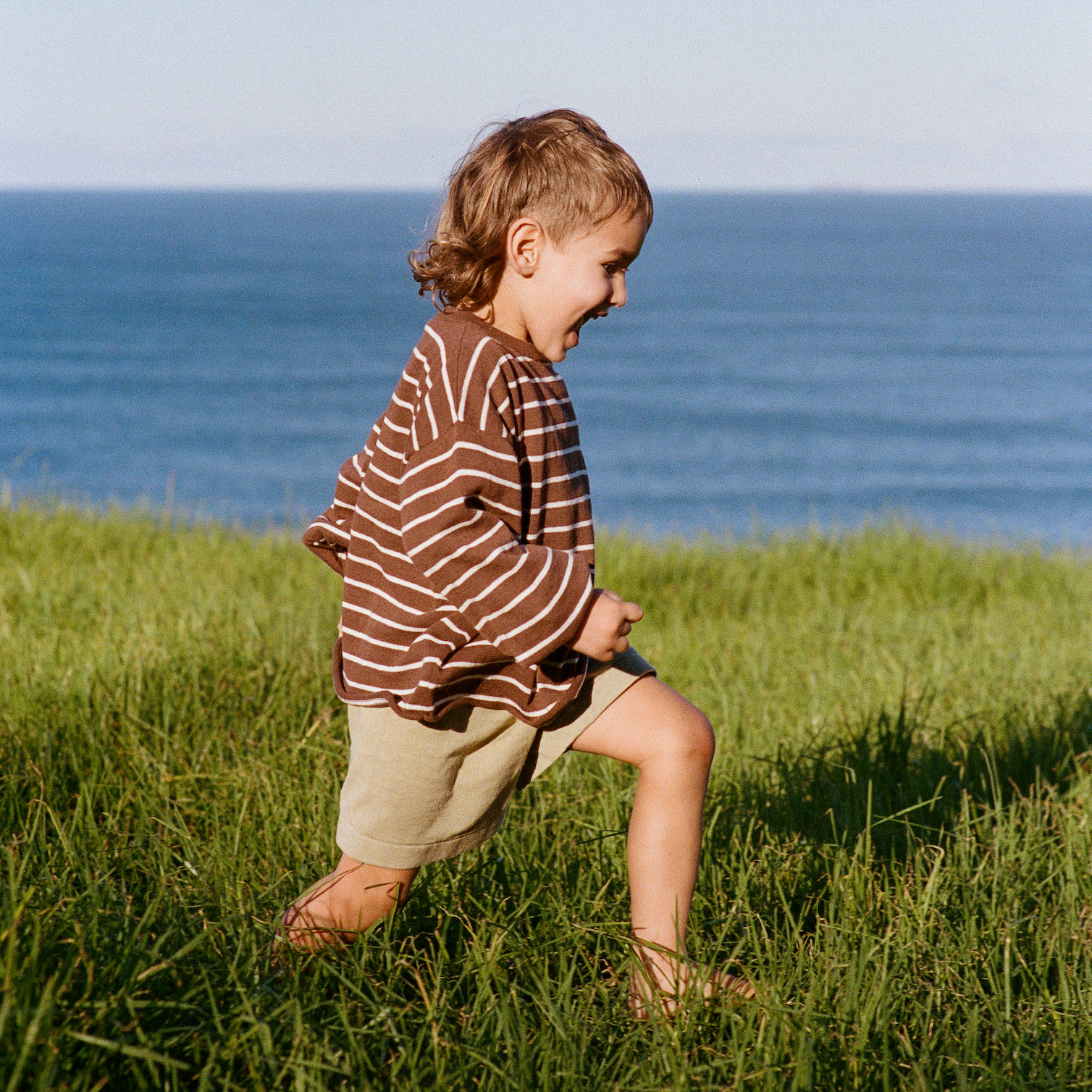 ILLOURA THE LABEL LIGHT WEIGHT KNIT SHORTS: MOSS