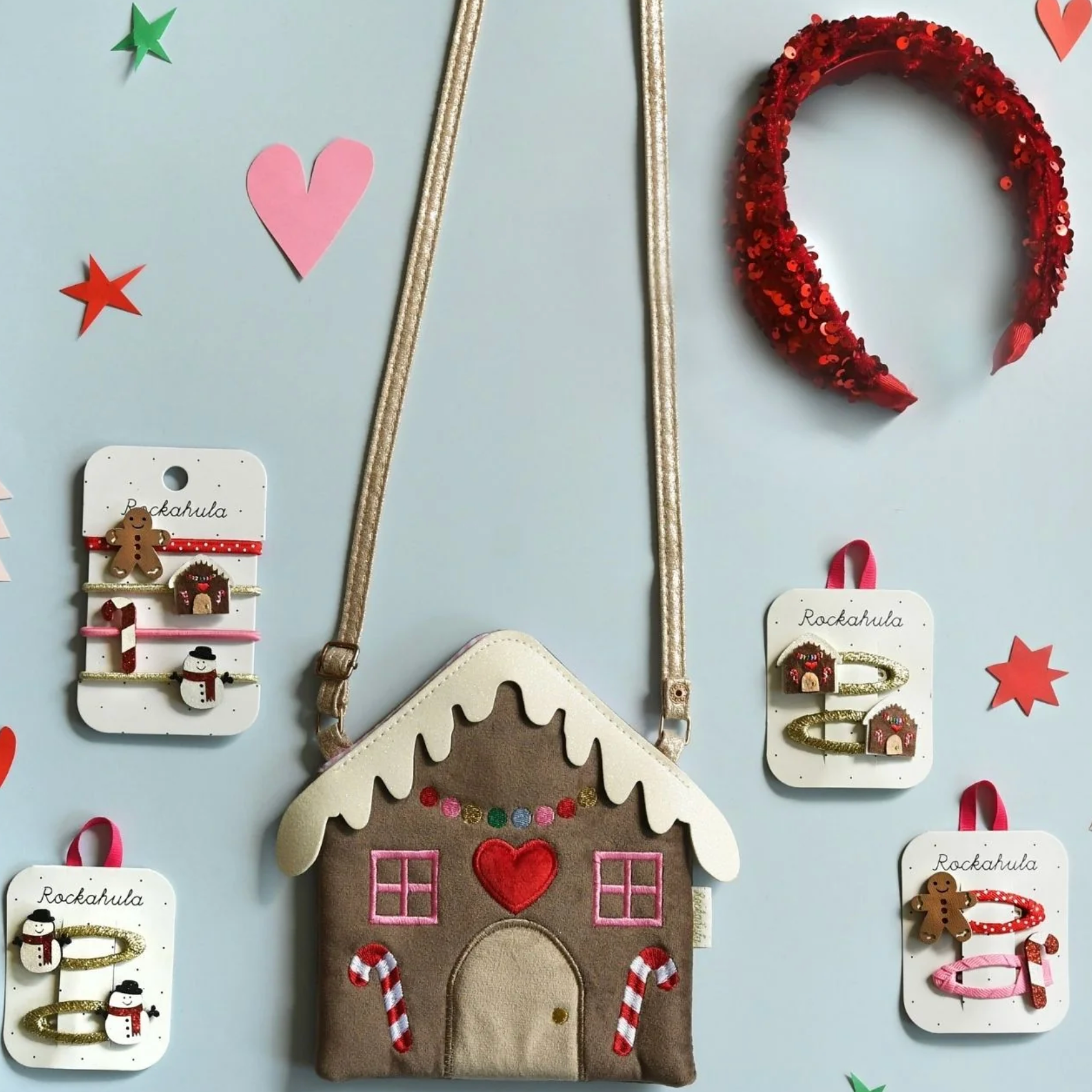 ROCKAHULA KIDS JOLLY GINGERBREAD MAN CLIP