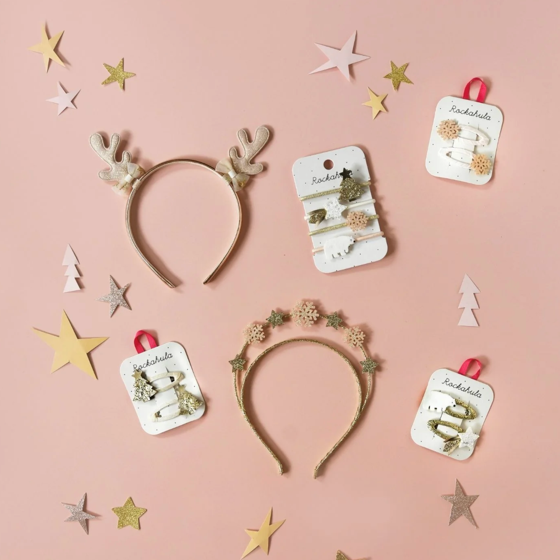 ROCKAHULA KIDS GOLDEN REINDEER HEADBAND