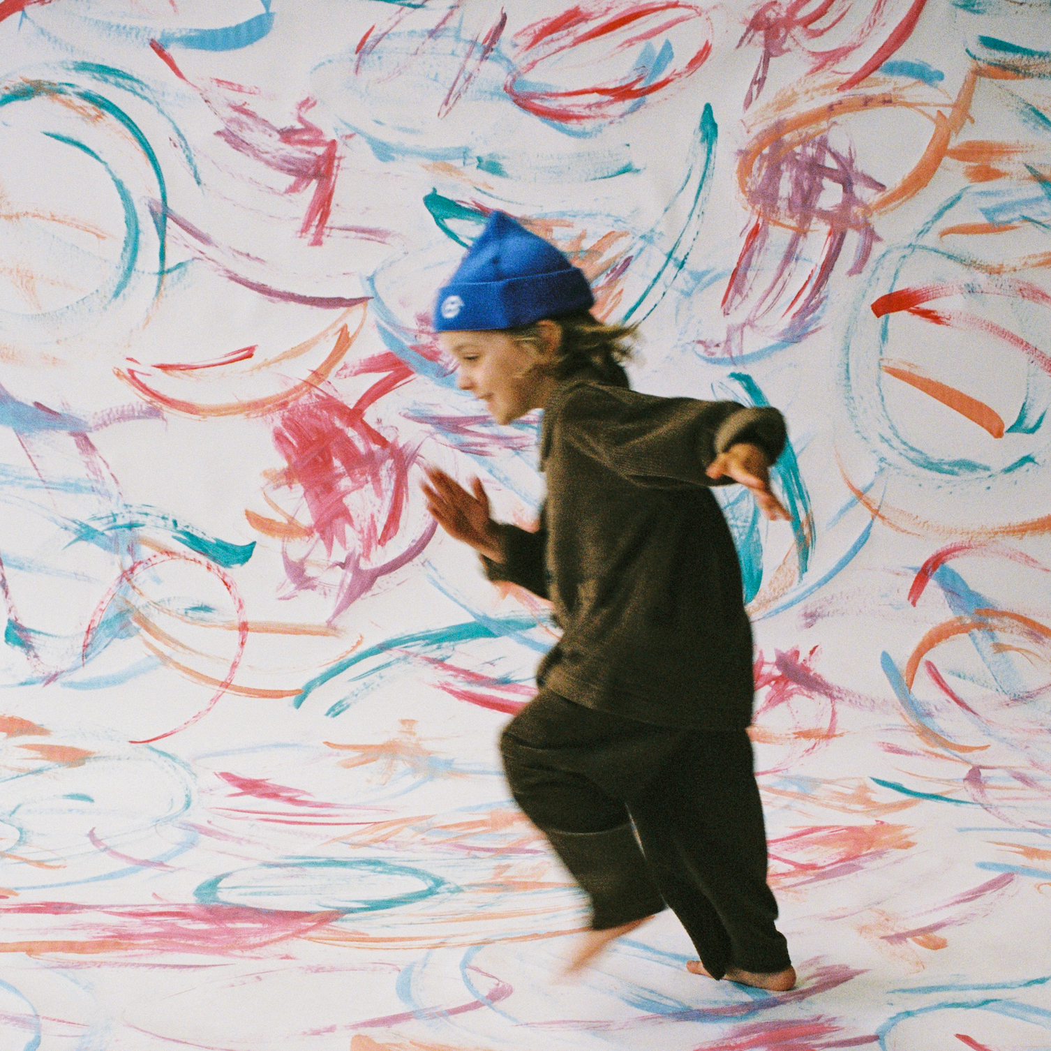 GROWN SUPER PIXIE KNIT BEANIE: COBALT