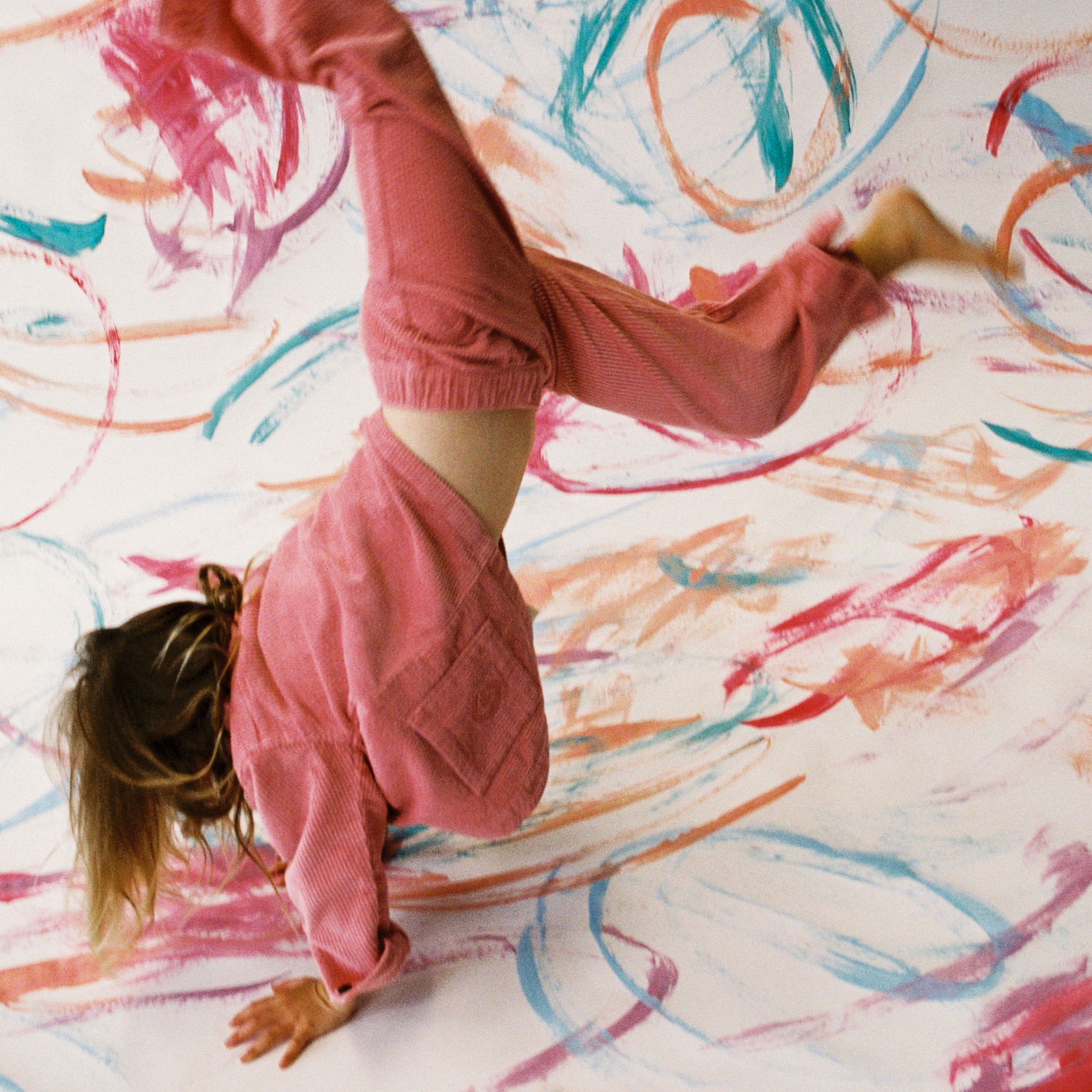 GROWN ORGANIC CORD SHIRT JACKET: SORBET