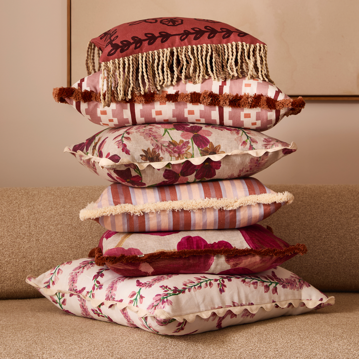 BONNIE AND NEIL BAUHAUS BUFF CUSHION: 60X40CM