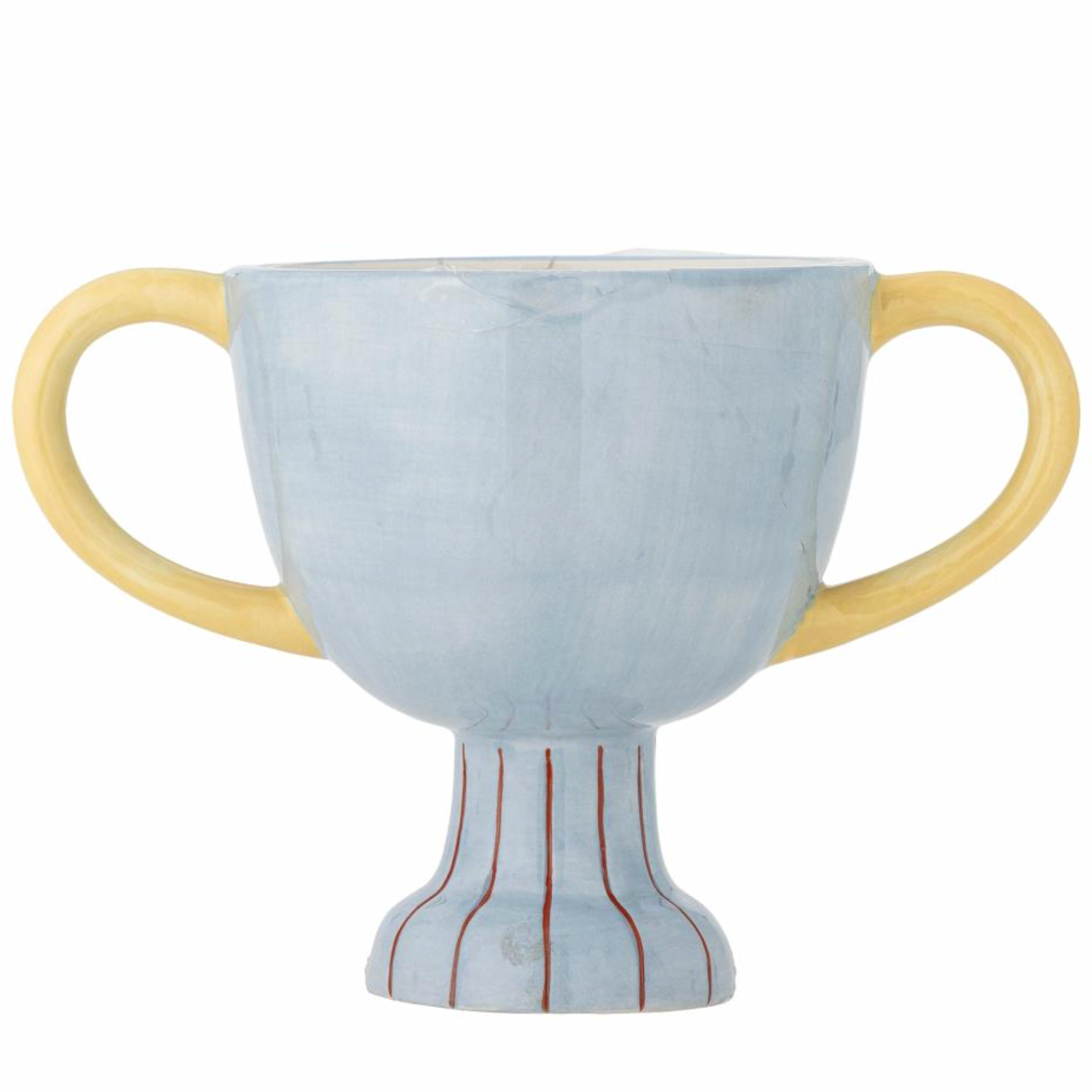 BLOOMINGVILLE TROPHY FLOWERPOT: BLUE