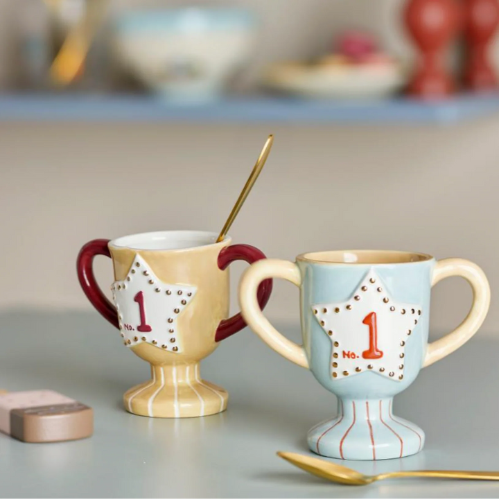 BLOOMINGVILLE TROPHY CUP: STONEWARE