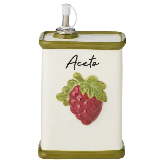 UVA CERAMIC VINEGAR BOTTLE