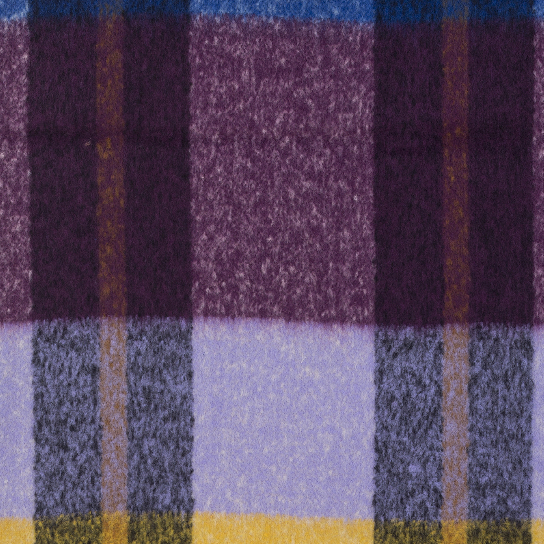 LOLA SCARF: LILAC CHECK