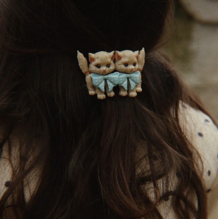 Konges Sløjd Kitty Big Hair Clip: Kitty