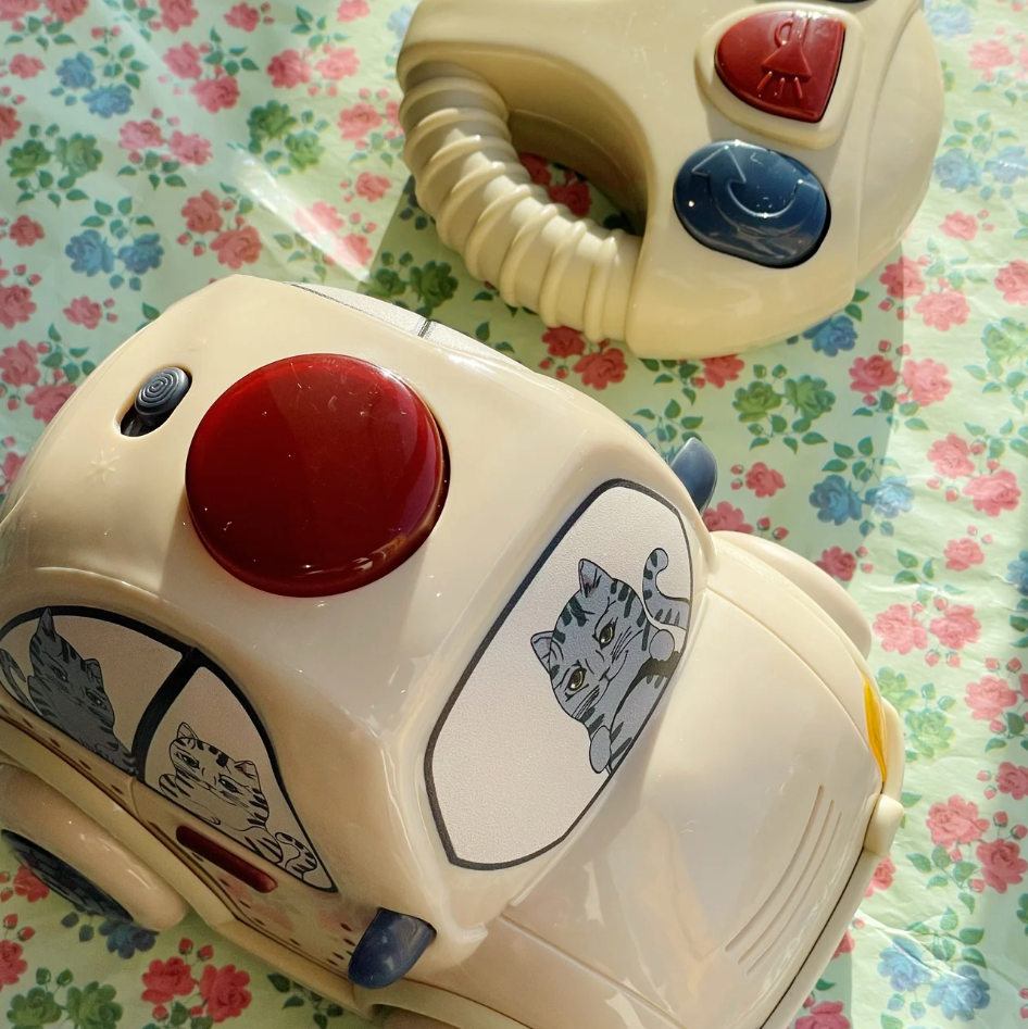Konges Sløjd Remote Control Police Car: Beige