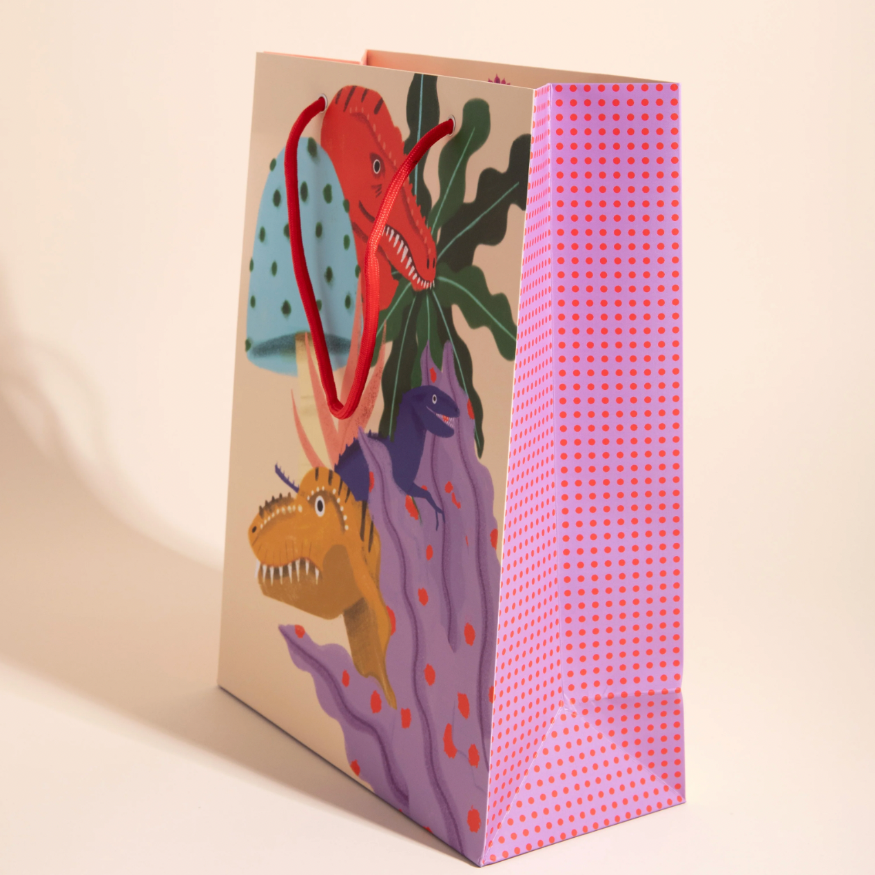 CAROLYN SUZUKI STUDIO DINO FRIENDS GIFT BAG