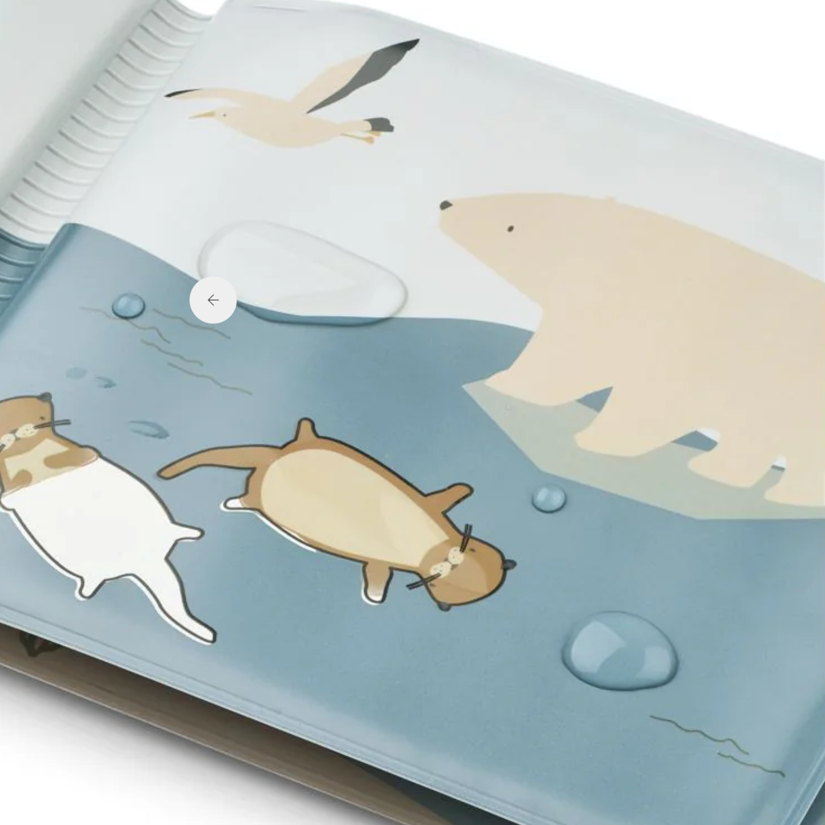 LIEWOOD WAYLON MAGIC WATER BOOK: ARCTIC SEA/OCEAN VIEW