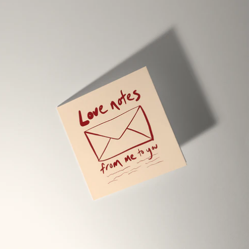 SALTY MELON PRINTS LOVE NOTES CARD