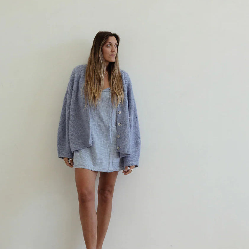 BY BILLIE SIENNA KNIT: DUSTY BLUE