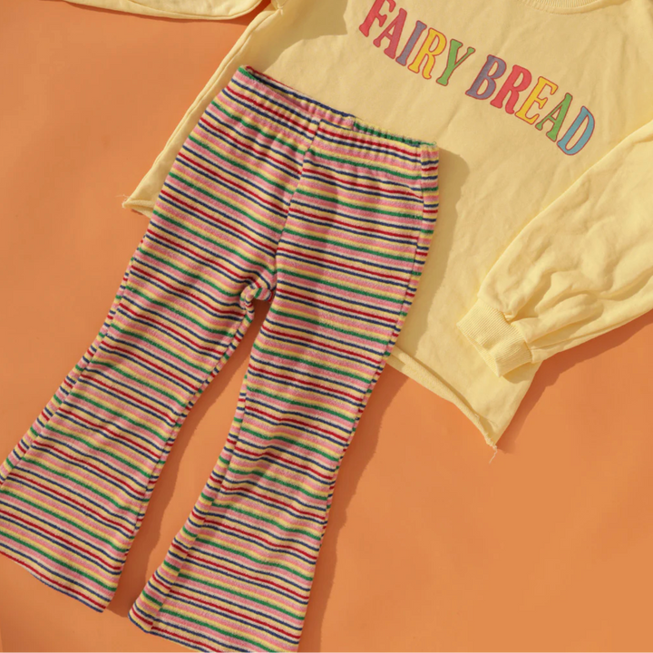 SMALL SWIM CLUB FAIRY BREAD FLARES
