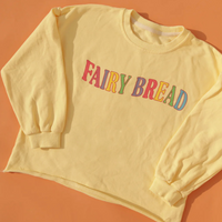 SMALL SWIM CLUB FAIRY BREAD ON BUTTER PULLLOVER