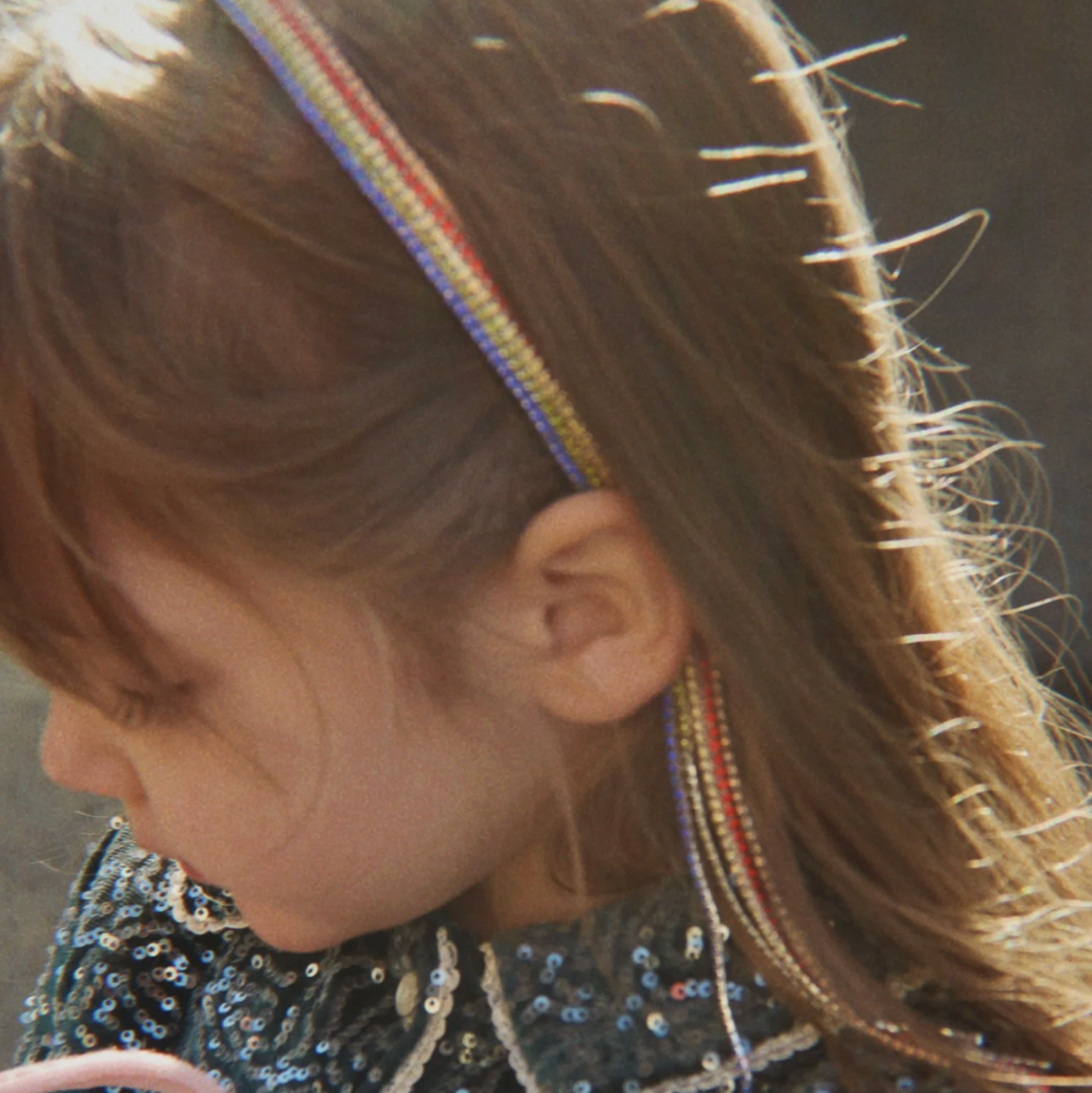 Konges Sløjd Sparkly Rainbow Hairbrace: Rainbow