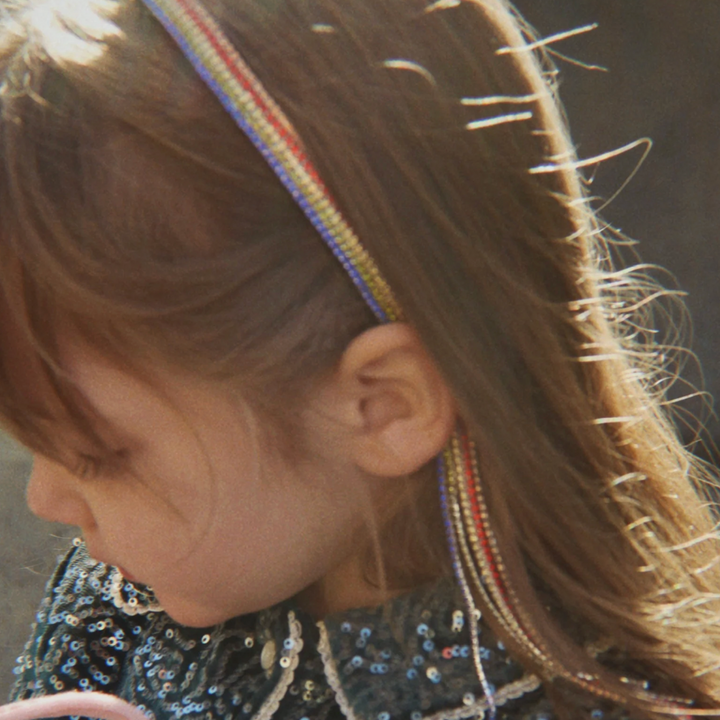 Konges Sløjd Sparkly Rainbow Hairbrace: Rainbow