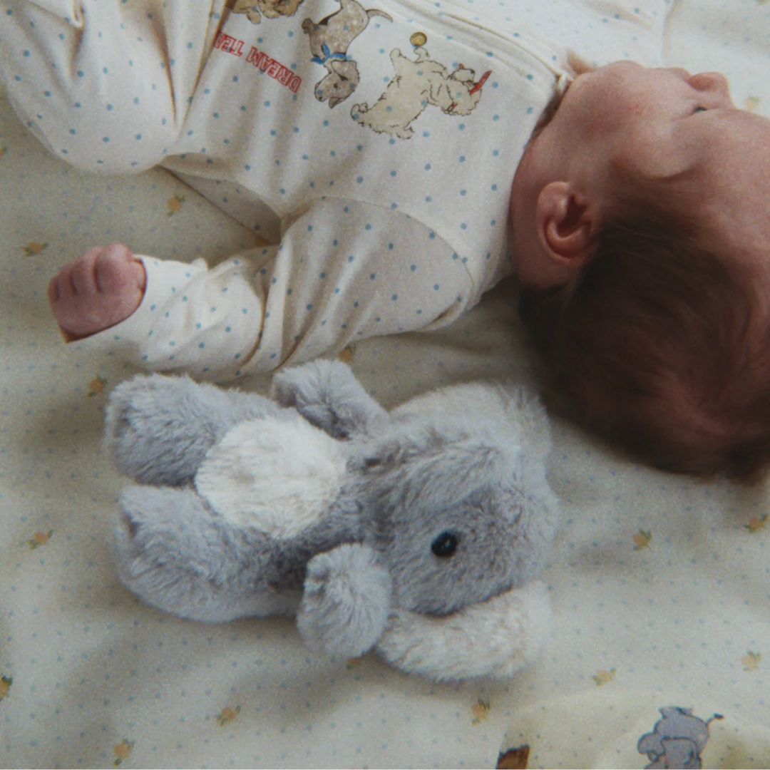 Konges Sløjd Elephant Activity Toy Sleet - soft elephant baby rattle