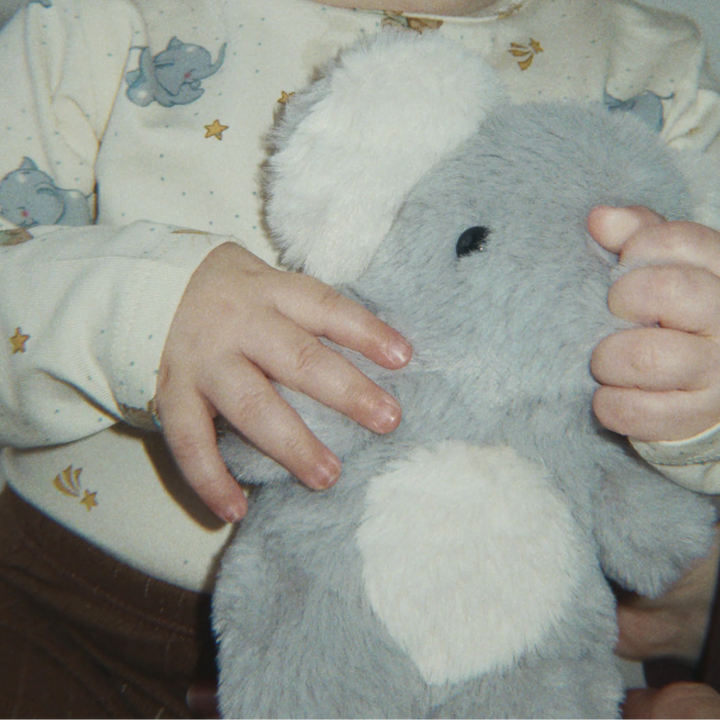 Konges Sløjd Elephant Activity Toy Sleet - soft elephant baby rattle