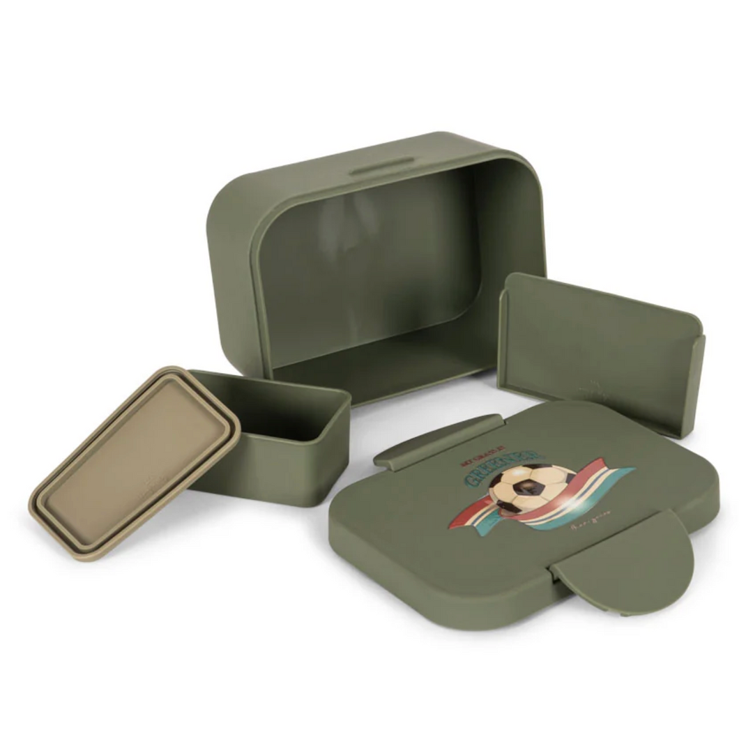 KONGES SLOJD LUNCH BOX: GREEN/KICK IT