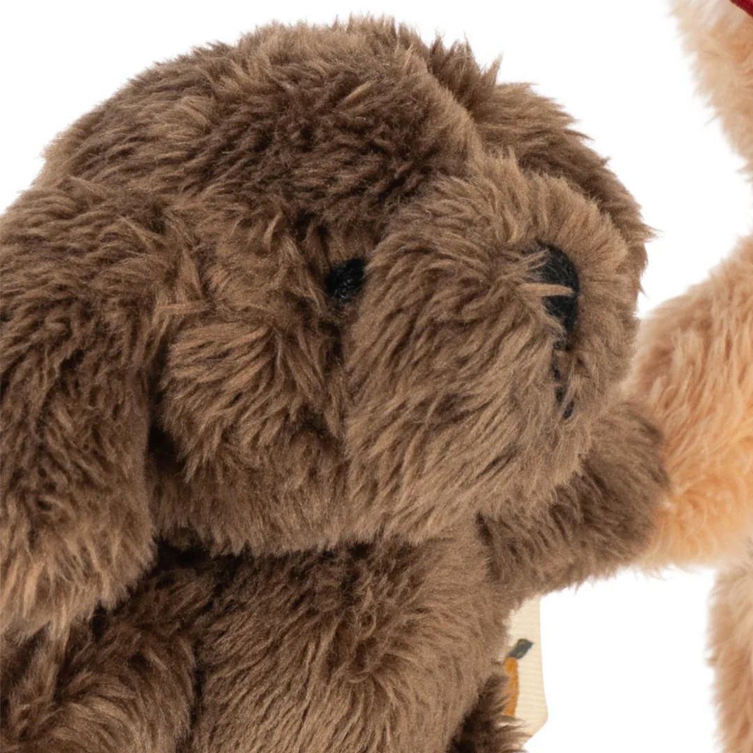 Konges Sløjd Tiny Teddy Best Friends: Green Stripe