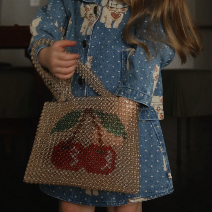 Konges Sløjd Cherry Perla Hand Bag: Cherry