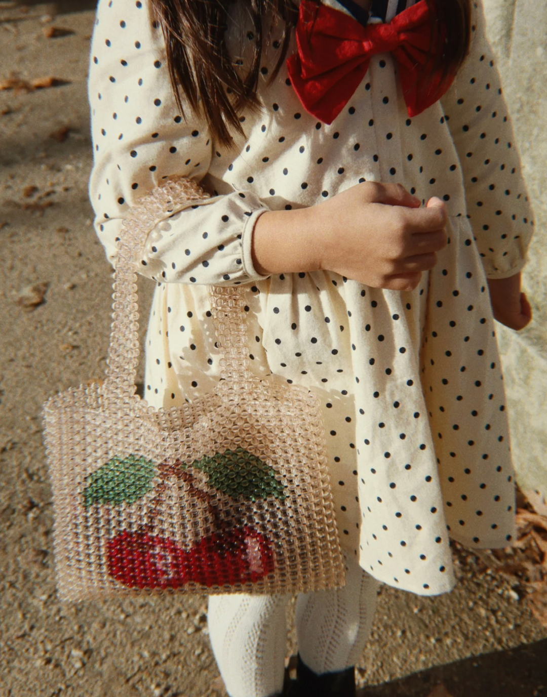 Konges Sløjd Cherry Perla Hand Bag: Cherry