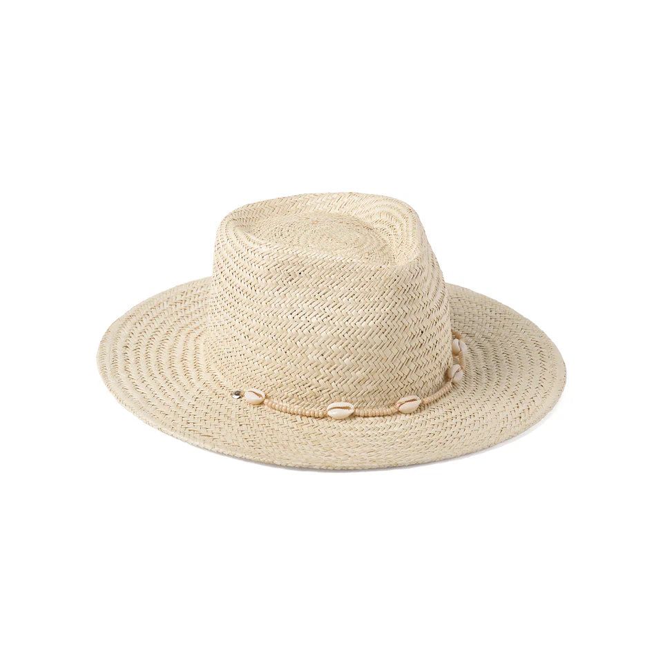 LACK OF COLOR SEASHELLS FEDORA: NATURAL