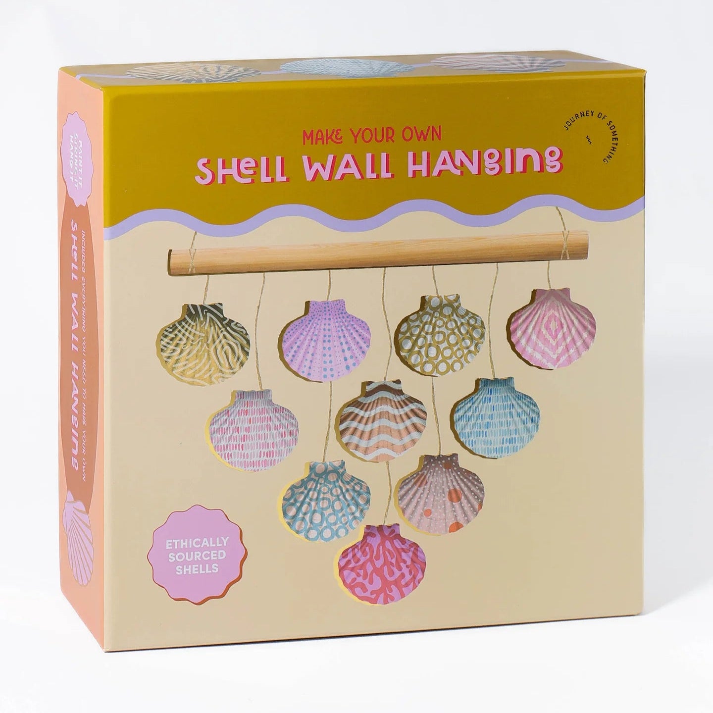 JOURNEY OF SOMETHING MAKE YOUR OWN SHELL WALL HANGING